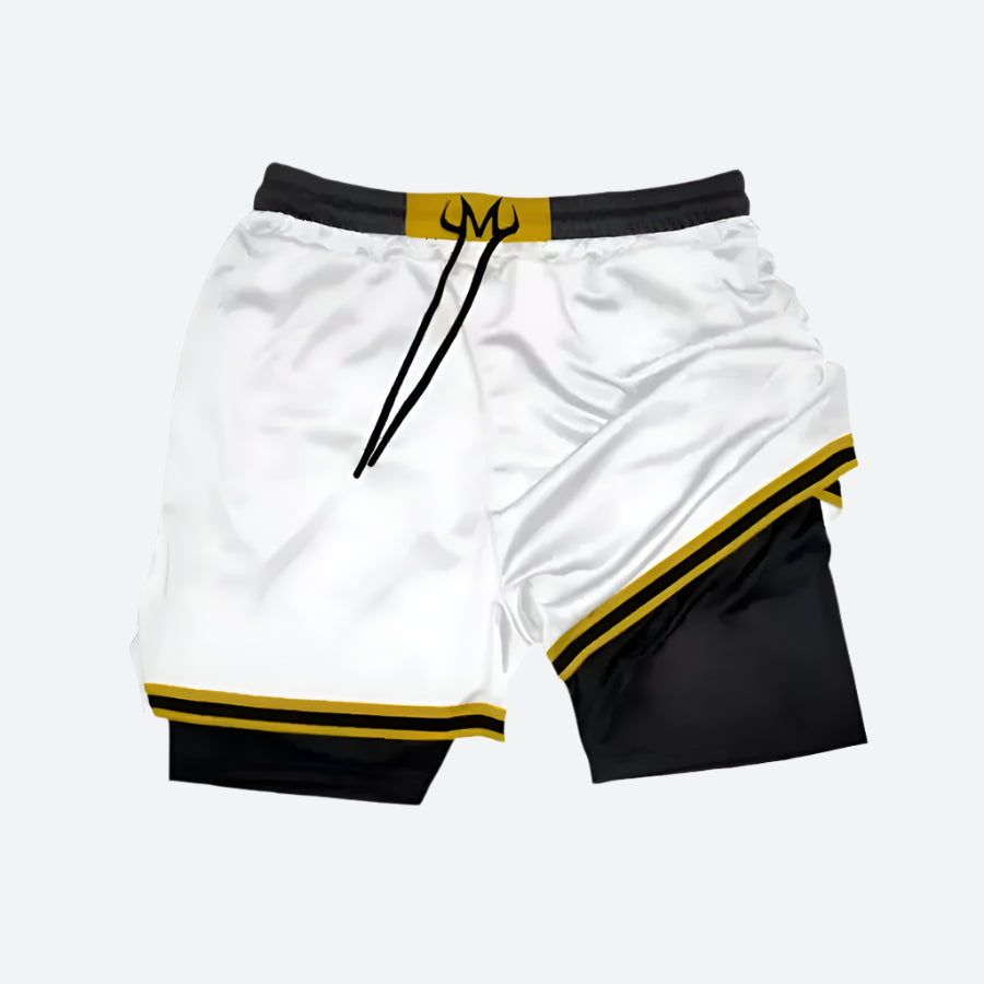 Anime Graphic Mesh Sports Shorts