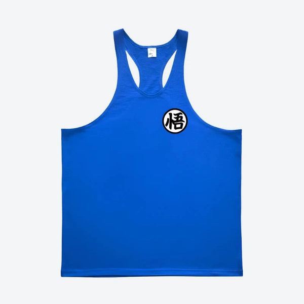 Anime-Inspired Sleeveless Racerback Tank Tops