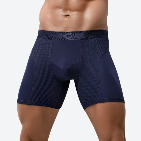 Breathable Compression Long Boxer Shorts