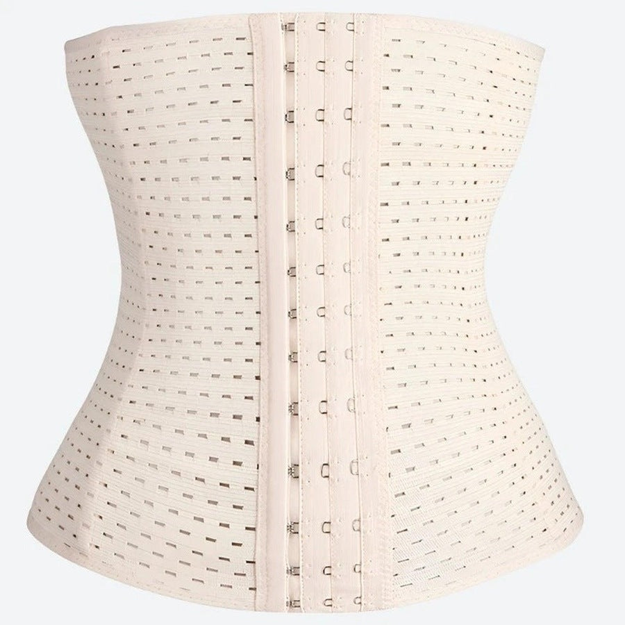 Breathable Hook-and-Eye Waist Trainers