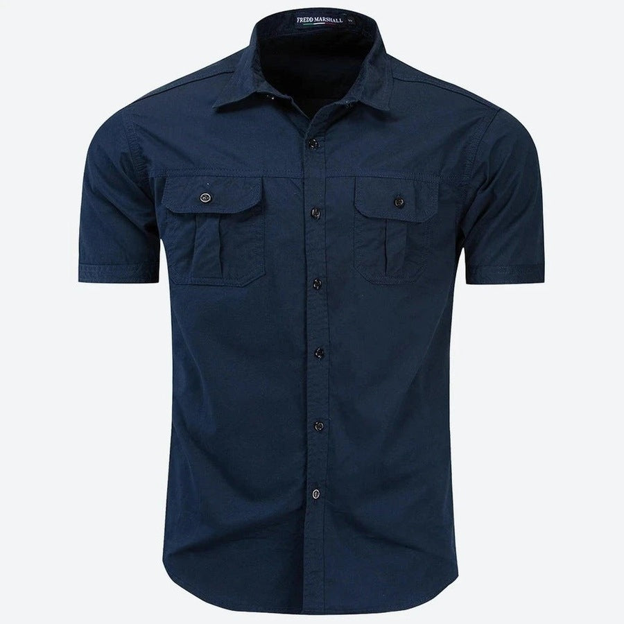 Casual Button-Down Short Sleeve Shirts