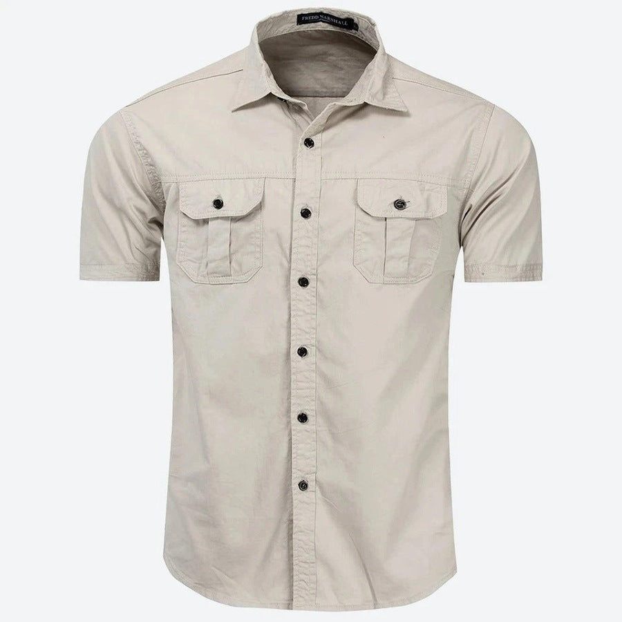 Casual Button-Down Short Sleeve Shirts