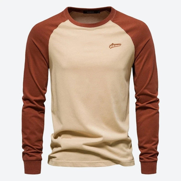 Casual Long Sleeve Raglan Shirts