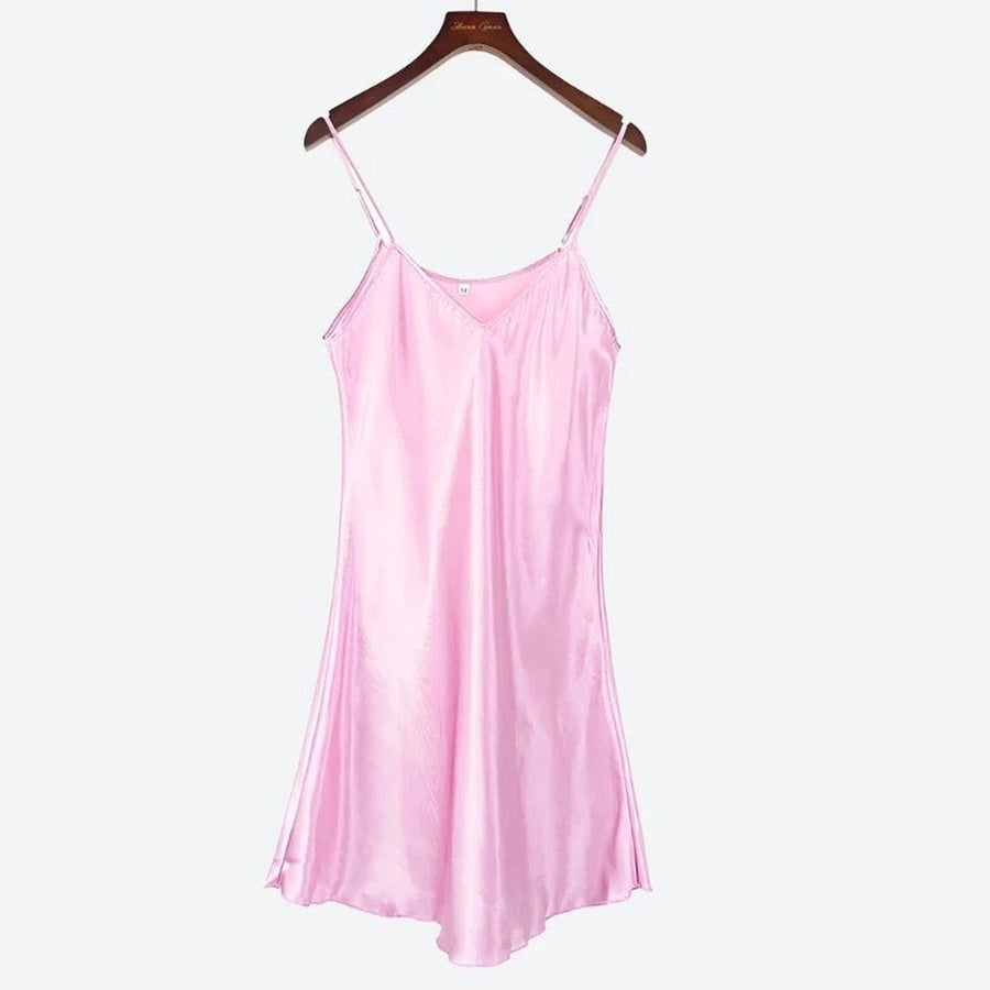 Chic Satin Slip Slim FIt Dresses