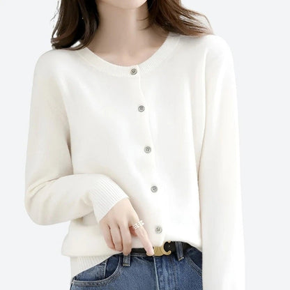 Classic Button-Front Knit Cardigans