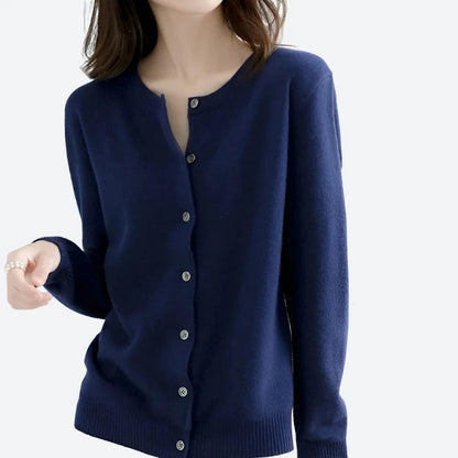 Classic Button-Front Knit Cardigans