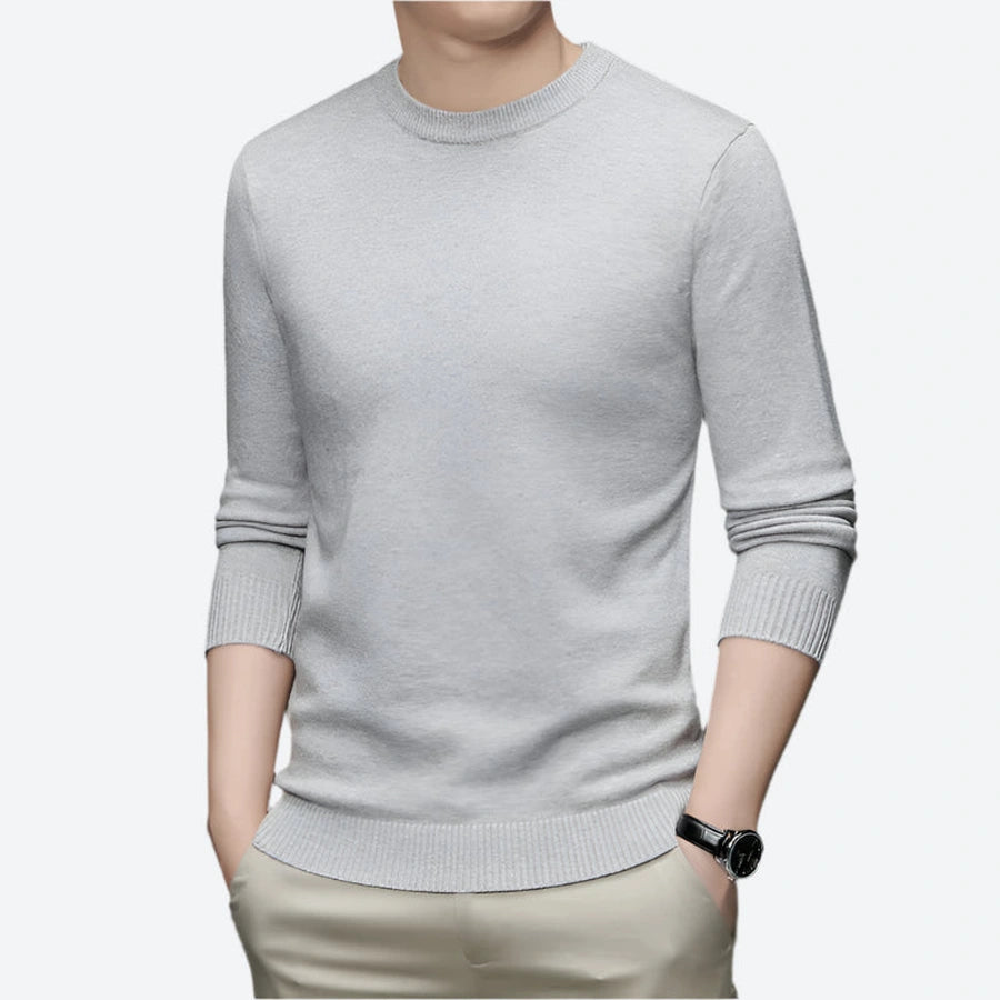 Classic Crew Neck Knitted Sweaters