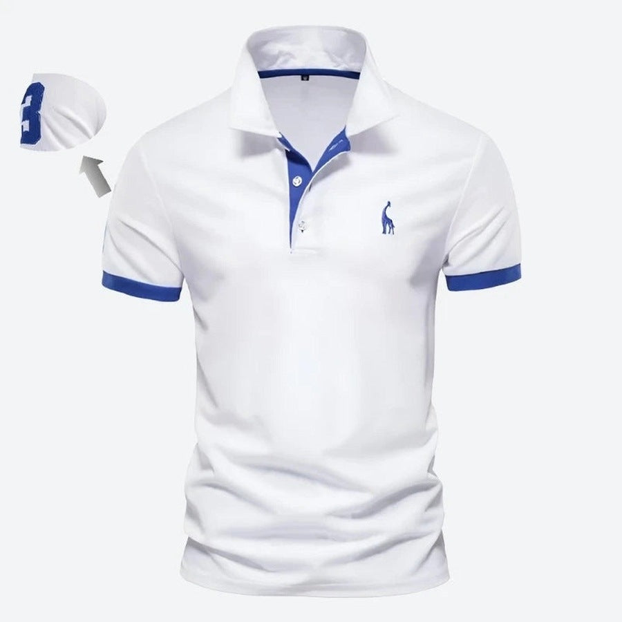 Classic Embroidered Short Sleeve Polos