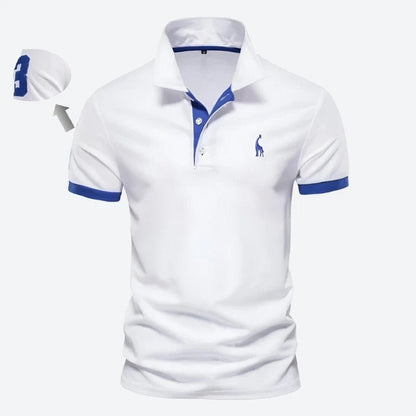 Classic Embroidered Short Sleeve Polos