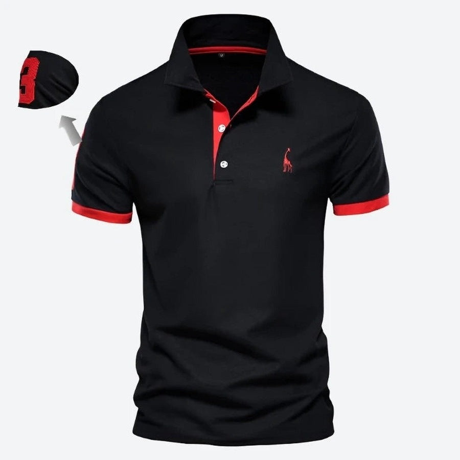 Classic Embroidered Short Sleeve Polos