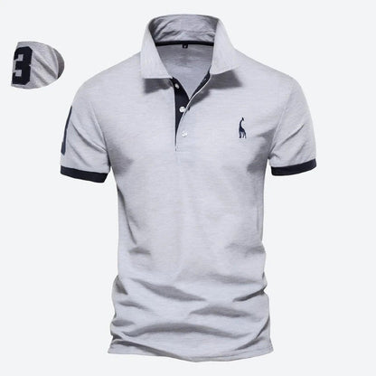 Classic Embroidered Short Sleeve Polos