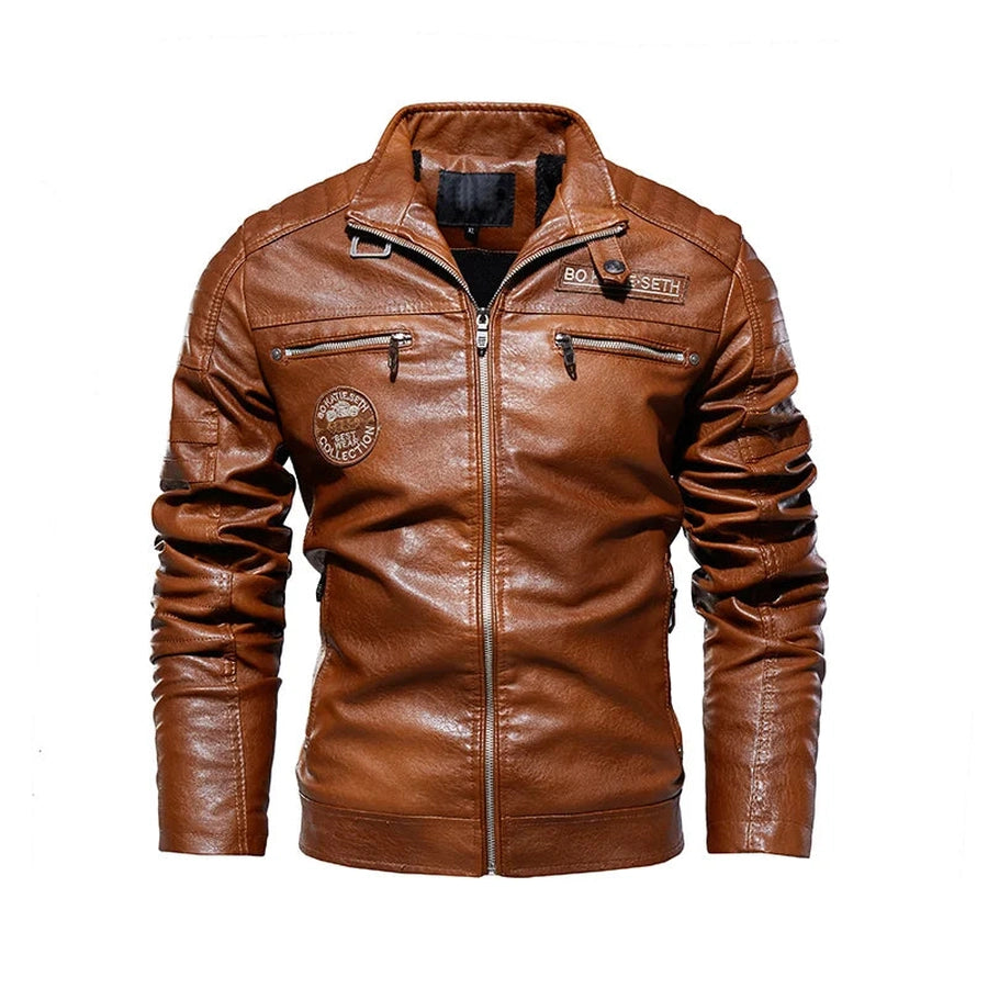 Classic Faux Leather Biker Jackets