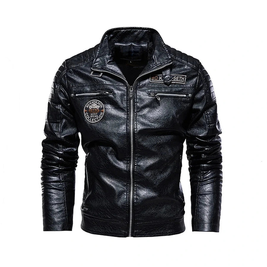 Classic Faux Leather Biker Jackets