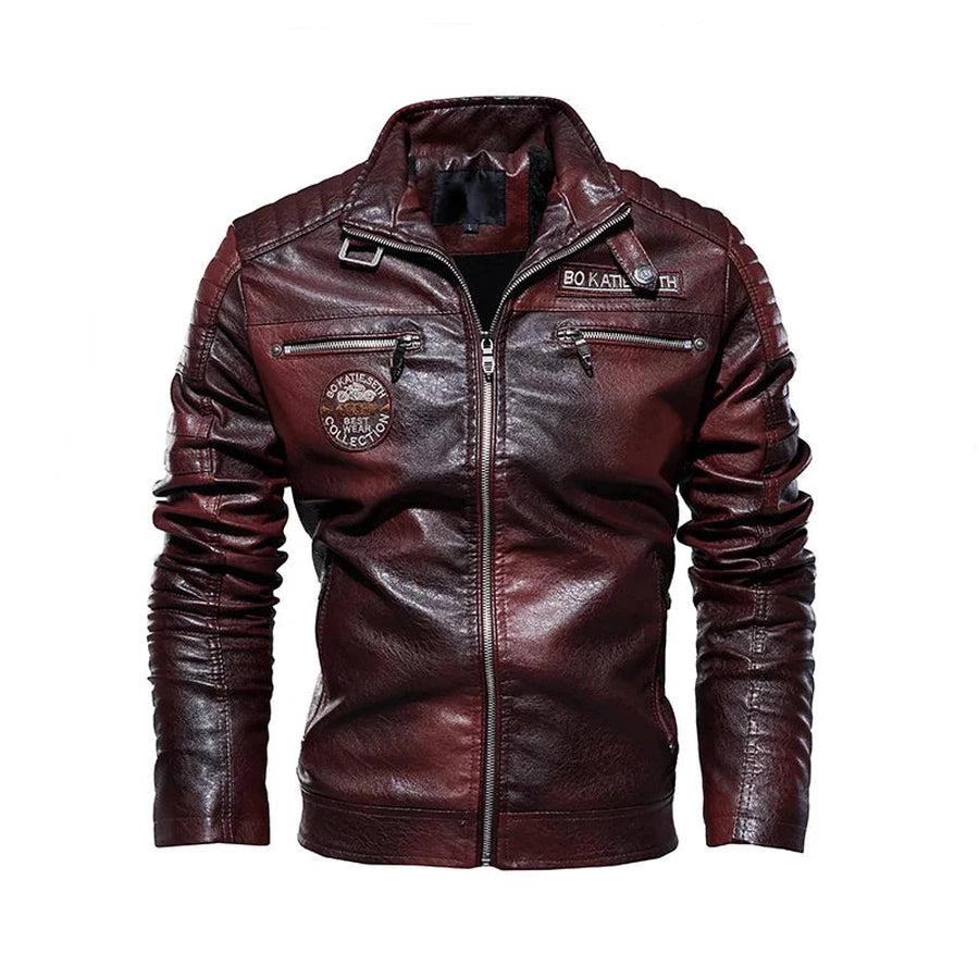 Classic Faux Leather Biker Jackets