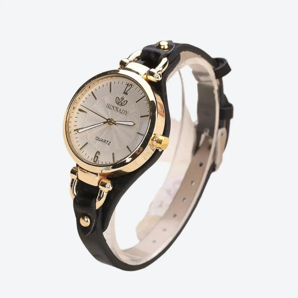 Classic Leather Strap Quartz Watches