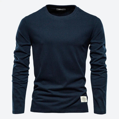 Classic Long-Sleeve Casual T-Shirts