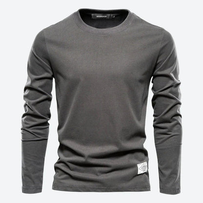 Classic Long-Sleeve Casual T-Shirts