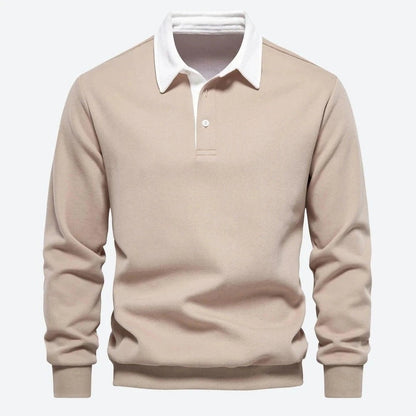 Classic Long-Sleeve Polo Shirts