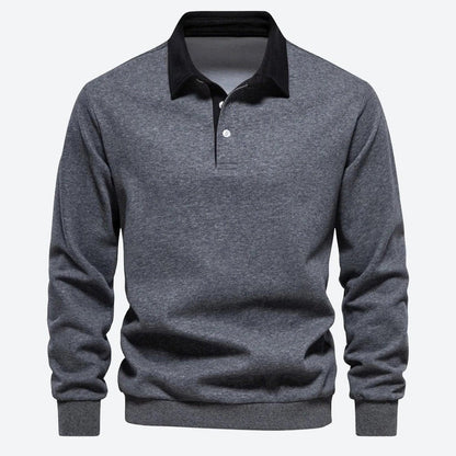 Classic Long-Sleeve Polo Shirts