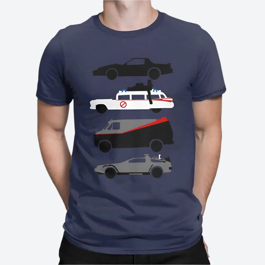 Classic Movie Cars Graphic T-Shirts