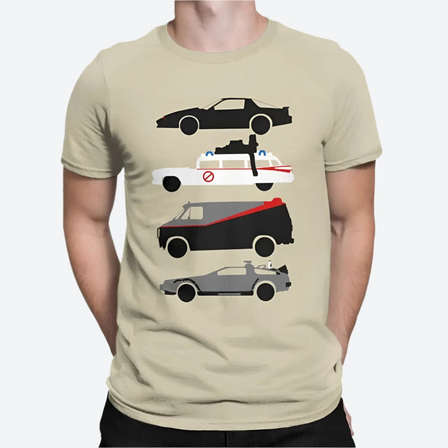 Classic Movie Cars Graphic T-Shirts