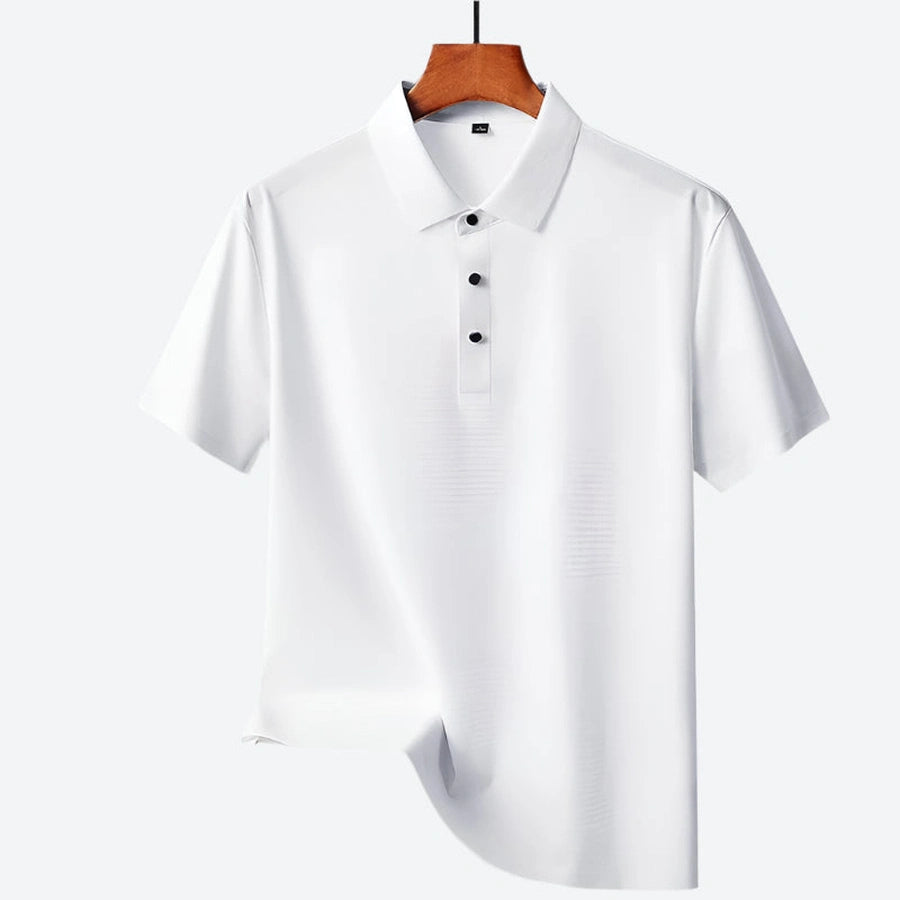 Classic Short-Sleeve Plain Polo Shirts