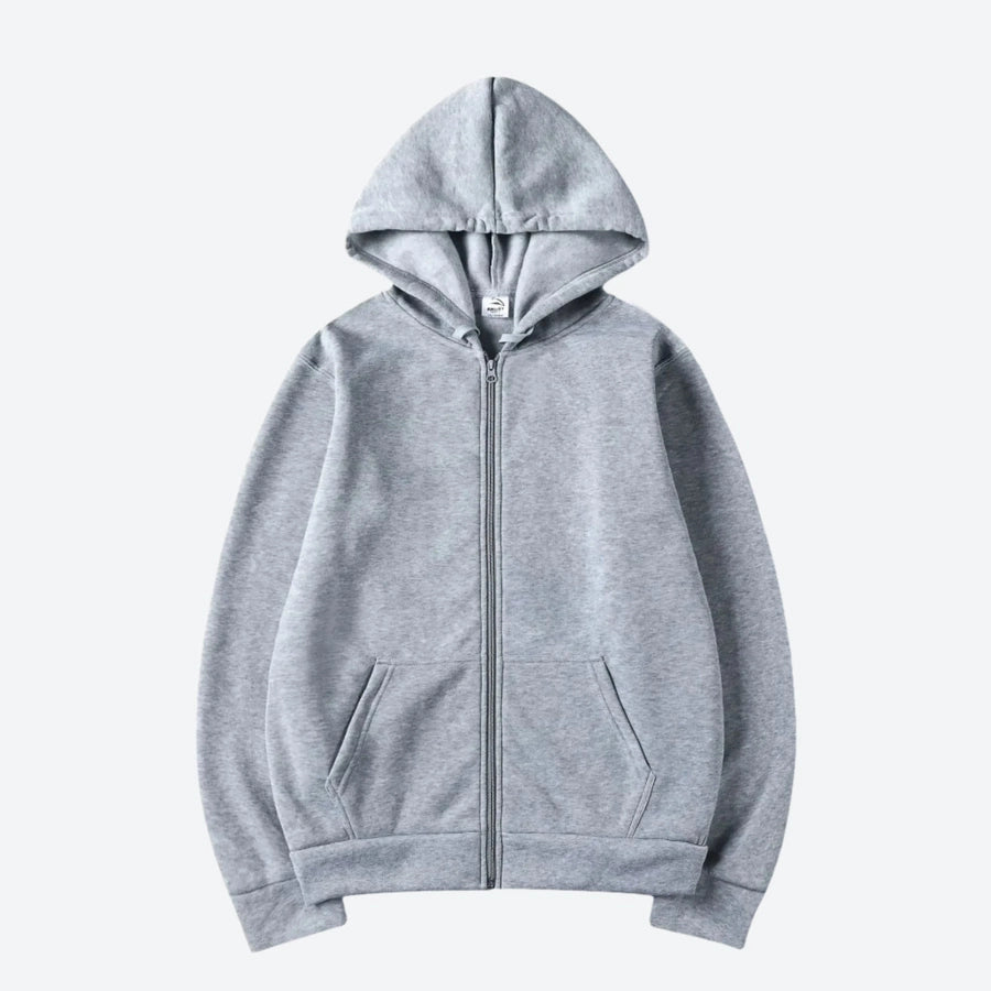 Classic Zip-Up Hooded Sweatshirts