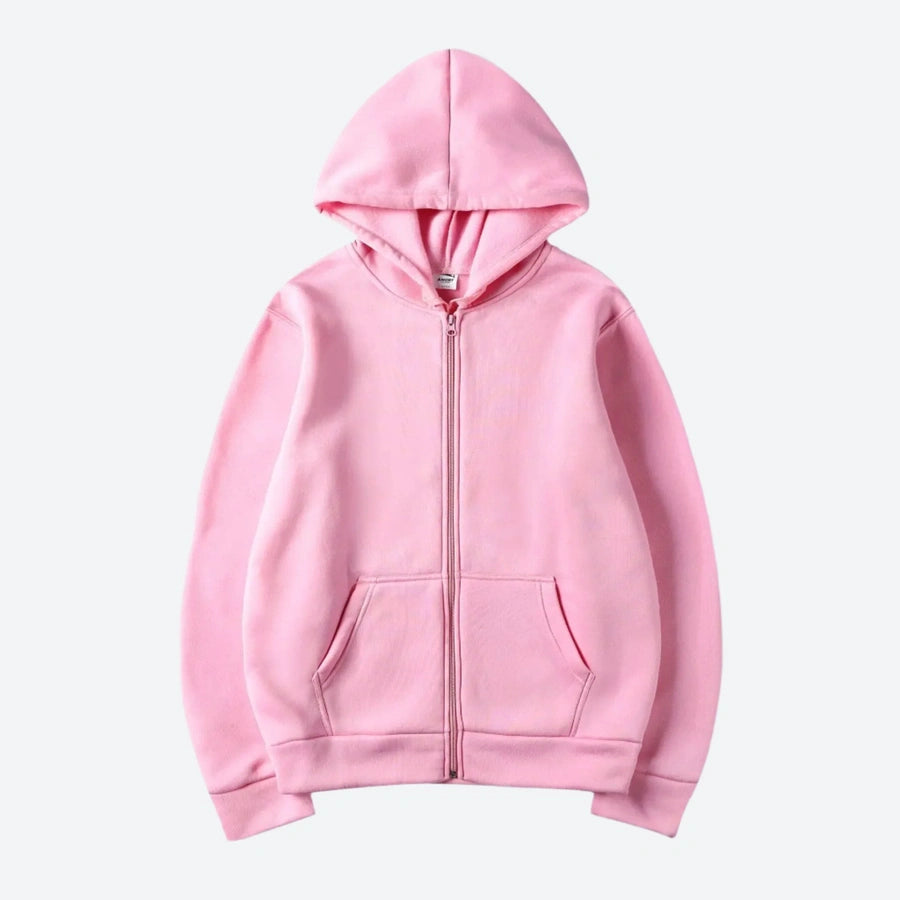 Classic Zip-Up Hooded Sweatshirts