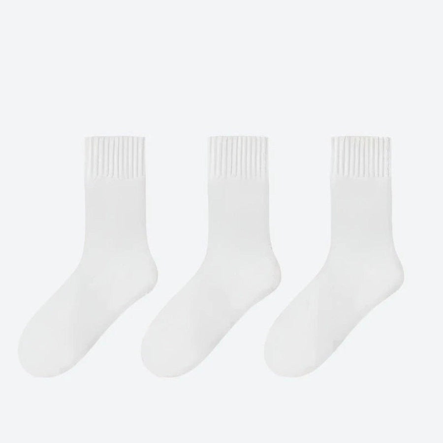 Comfortable Basic Everyday Crew Socks