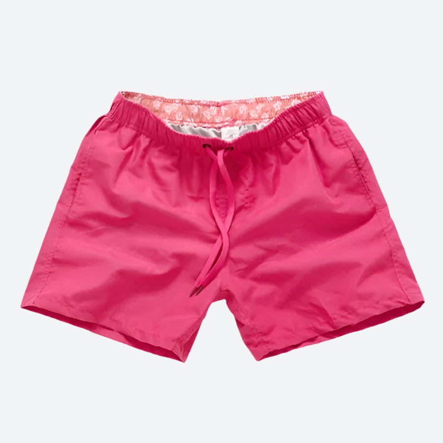 Comfortable Elastic Drawstring Swim Shorts