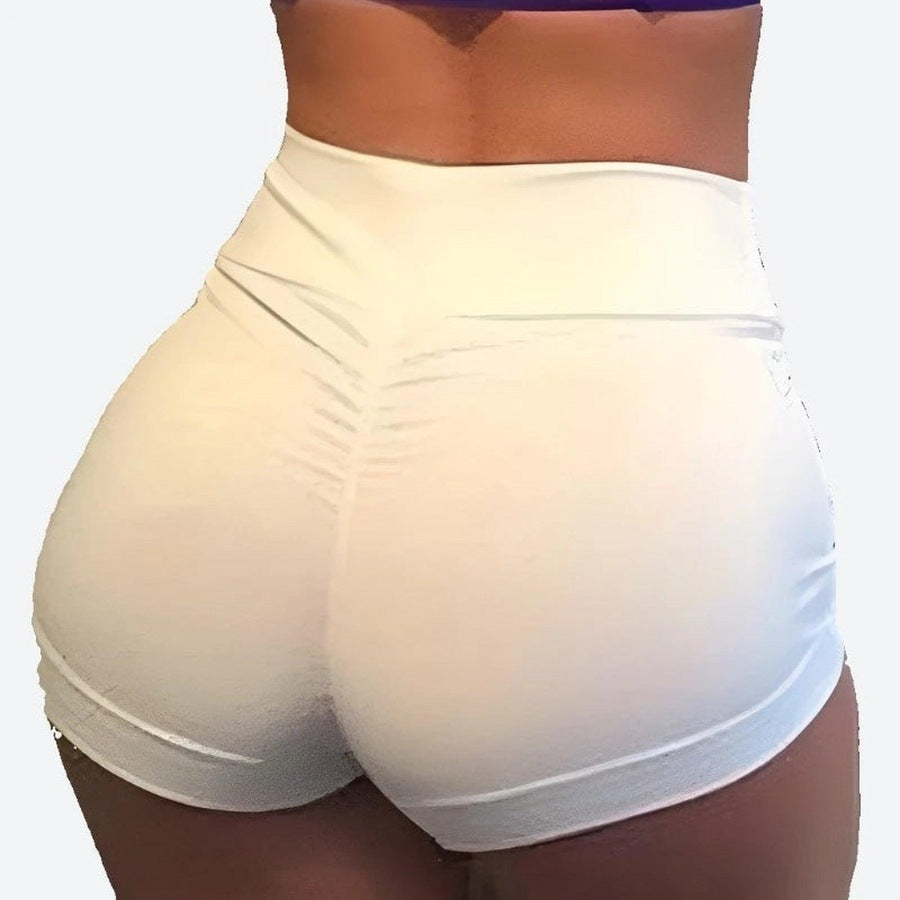 Comfortable High-Waist Shaping Workout Shorts