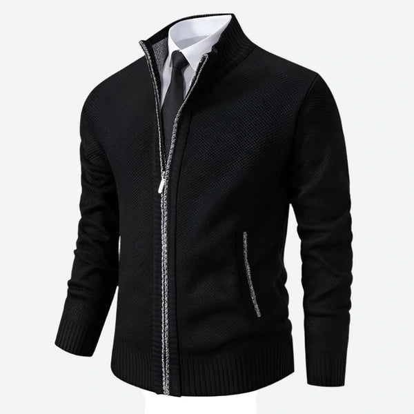 Comfortable Knitted Zipper Cardigan Jackets