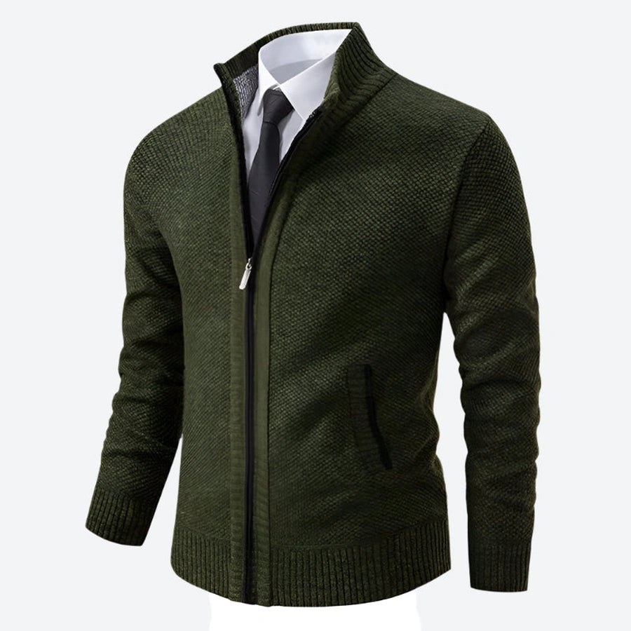 Comfortable Knitted Zipper Cardigan Jackets