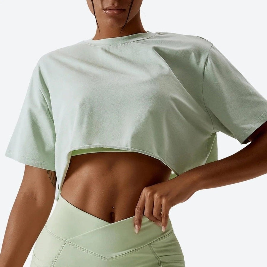 Comfortable Relaxed Fit Cropped T-Shirts