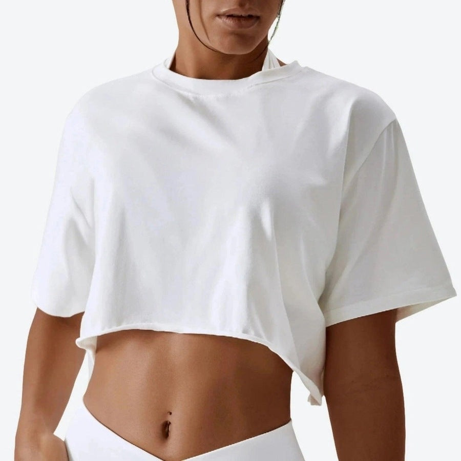 Comfortable Relaxed Fit Cropped T-Shirts