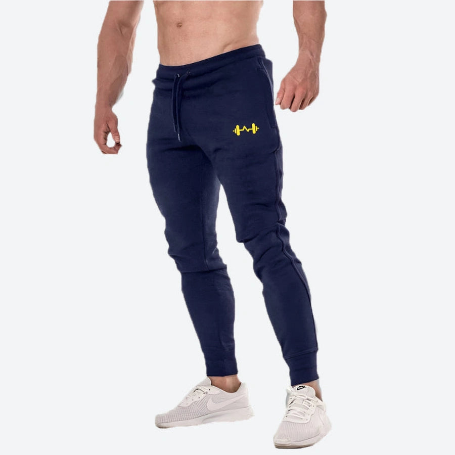 Comfortable Tapered Elastic Gym Joggers