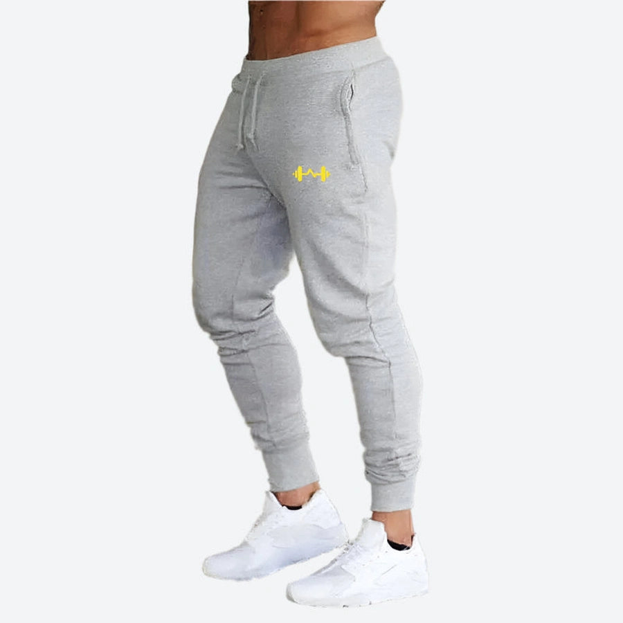 Comfortable Tapered Elastic Gym Joggers