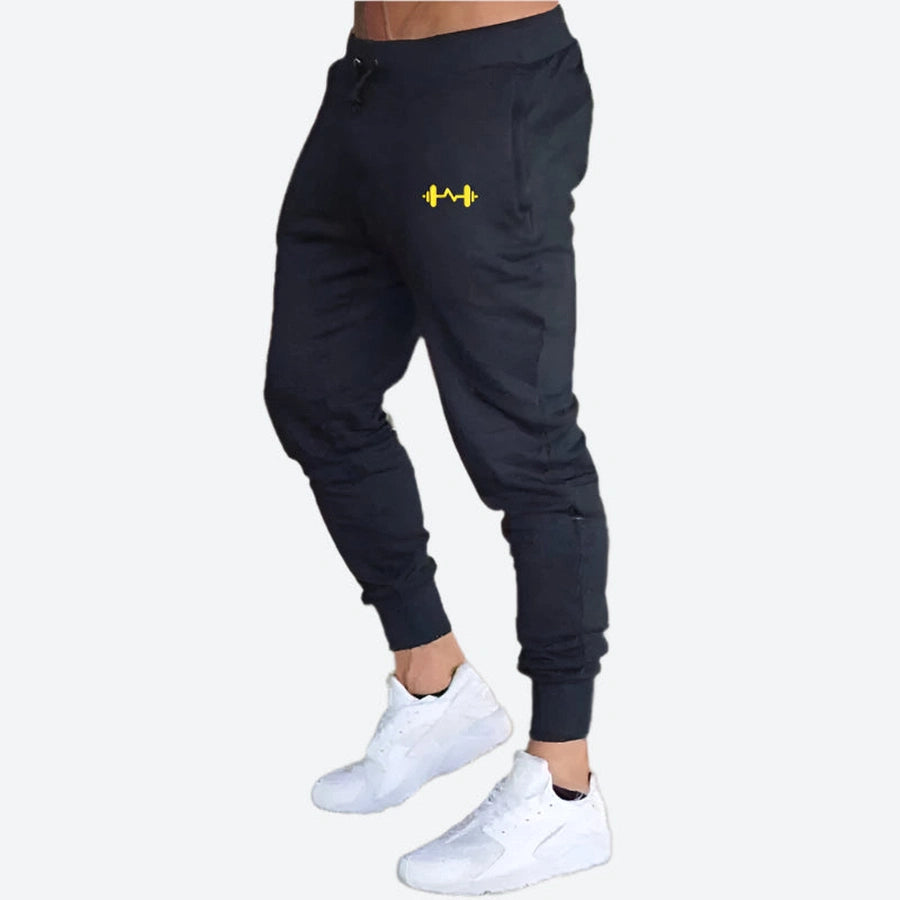 Comfortable Tapered Elastic Gym Joggers