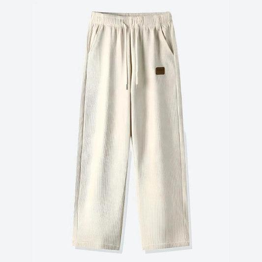 Comfortable Wide-Leg Drawstring Trousers