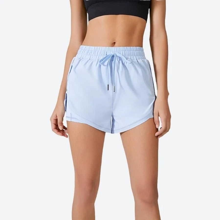 Comfy High-Waist Athletic Running Shorts