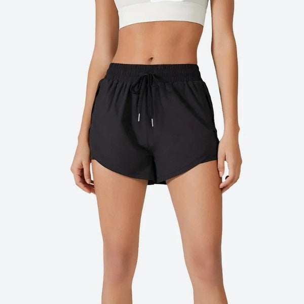 Comfy High-Waist Athletic Running Shorts