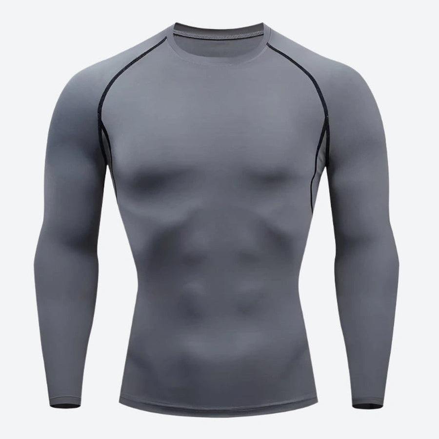 Compression Long-Sleeve Workout Shirts