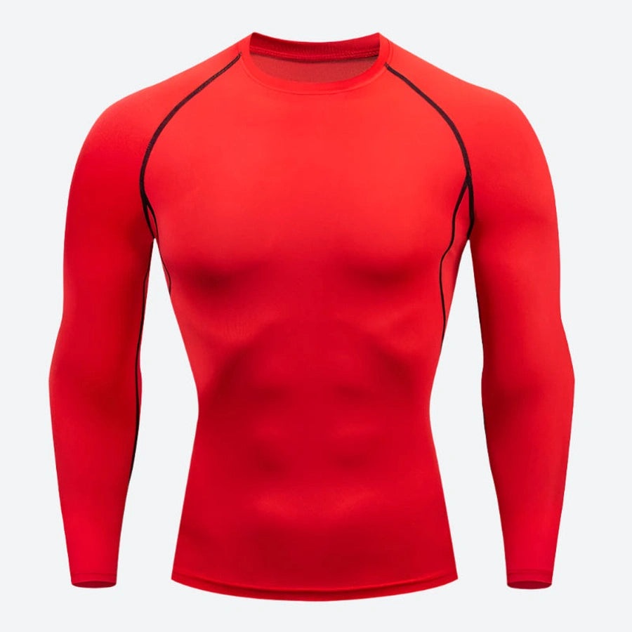 Compression Long-Sleeve Workout Shirts