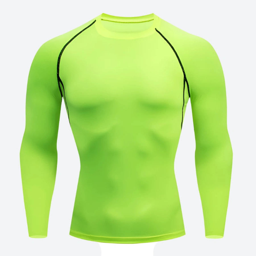 Compression Long-Sleeve Workout Shirts