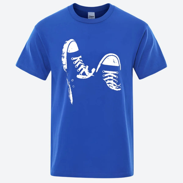 Cool Sneakers Graphic Cotton T-Shirts