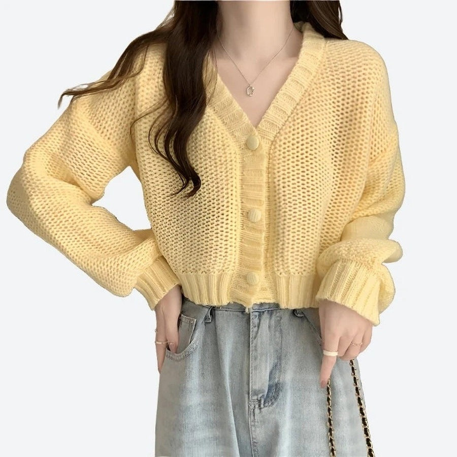 Cozy Button-Up Knit Cardigans