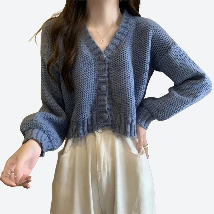 Cozy Button-Up Knit Cardigans