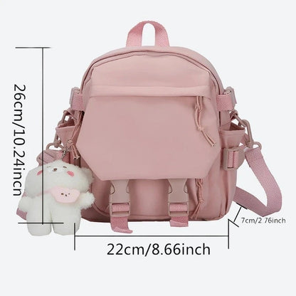 Cute Compact Multi-Functional Backpack Bags