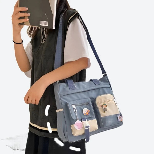 Cute Multi-Pocket Shoulder Bags