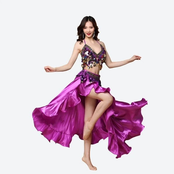 Elegant Belly Dance Performance Costumes